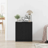 Sideboard Black Oak 60 x 30 x 70 cm Engineered Wood 862086