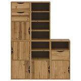 Side Cabinets 5 pcs "ODDA" 40x24x79 cm Solid Wood Pine 3365364