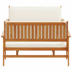 Garden Sofa Set 3 pcs Brown 75 x 45 x 38cm Solid Acacia wood 3325229
