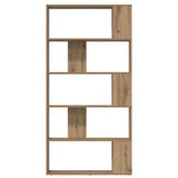 Book Cabinet Artisan Oak 80 x 24 x 159 cm Engineered Wood 8003711