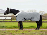 Horse Blanket Full Light Grey and Pink 115 cm Polar fleece 42013361