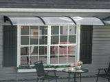 Front Door Canopy, Outdoor Awning, 303 x 96cm Rain Shelter for Window, Porch and Front/Back Door, T3398P314729