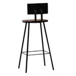 3 Piece Bar Set Black 3057828