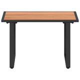 Coffee Table Black and Brown 55 x 55 x 35 cm 42007554
