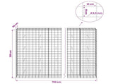 Gabion with 3.5 mm Wire and 10x10 cm Mesh 750x50x200 cm 3463353
