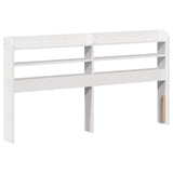 Bed Frame with Headboard without Mattress White 120x200 cm 3306735