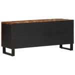 TV Cabinet 105x33.5x46 cm Solid Wood Reclaimed&Engineered Wood 351960