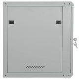 Network Cabinet with Storage Grey 60 x 45 x 65 cm Steel 42017642