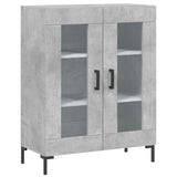 Highboard Concrete Grey 69,5x34x180 cm Engineered Wood 3199621
