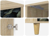 Bedside Cabinet LOCHEM 2 pcs Sonoma Oak 36 x 33 x 50 cm 8007192