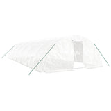 Greenhouse with Steel Frame White 60 m 12x5x2.3 m 3188098