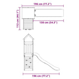 Outdoor Playset Solid Wood Pine 3279172