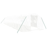 Greenhouse with Steel Frame White 36 m² 12x3x2 m 3188054