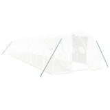 Greenhouse with Steel Frame White 36 m 12x3x2 m 3188054