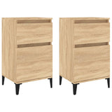 Bedside Cabinets 2 pcs Sonoma Oak 40x35x70 cm 819715