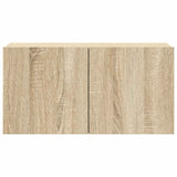 4 Piece TV Cabinet Set Sonoma Oak Engineered Wood 3114640