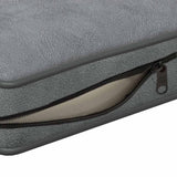 171039 Dog Sofa Dark Grey 72x45x30 cm Plush