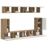 TV Cabinet Set 5 pcs Artisan Oak Engineered Wood 3409095