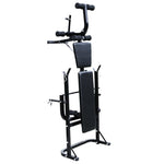 Weight Bench with Weight Rack, Barbell and Dumbbell Set 30.5kg 275368