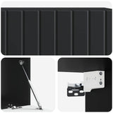 Wall-Mounted TV Cabinet Black 98 x 41 x 30 cm Engineered Wood 898356