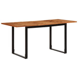 Dining Table 160x80x75 cm Solid Wood Acacia 373618