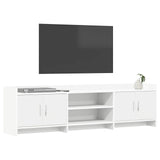 TV Cabinet 168 x 33 x 47 cm White Engineered Wood 8011179