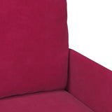 Sofas with Cushion 110cm Wine Red Plywood 42023459