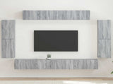 TV Cabinet 8 pcs Grey Sonoma 3409147