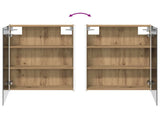Bathroom Furniture Set 5 pcs Artisan Oak 3406774