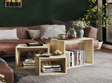 Nesting Tables 3 pcs Sonoma Oak Engineered Wood 808579