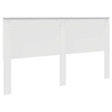 Headboard Gloss White 100 cm Engineered Wood 887598