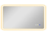 80 x 60cm LED Bathroom Mirror, with Bluetooth - Silver Tone T3398P343306