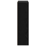 Bookshelf Black Oak 80 x 30 x 114 cm Engineered Wood 8003717