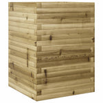 ZNTS Garden Planter 50x50x68.5 cm Impregnated Wood Pine 3282468