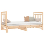 ZNTS Pull-out Day Bed without Mattress 2x cm 3124772