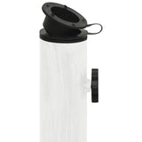 Umbrella Base White 44x44x31 cm Cast Iron 317757