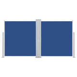 Retractable Side Awning Blue 160x600 cm 48464