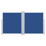 Retractable Side Awning Blue 160x600 cm 48464