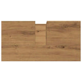 Bathroom Sink Cabinet Artisan Oak 65x33x60 cm Engineered Wood 857230