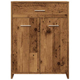 Bathroom Cabinet Old Wood 60x33x80 cm Engineered Wood 856287