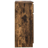 Sideboard with Drawer Smoked Oak 71x35x84 cm Engineered Wood 861593