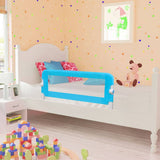 276087 Toddler Safety Bed Rail 2 pcs Blue 102x42 cm