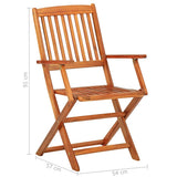 11 Piece Garden Dining Set 280x90x75 cm Solid Wood Acacia 3086990
