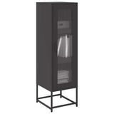 Highboard Black 36x39x123 cm Cold-rolled Steel 853392