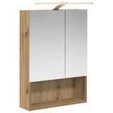 Bathroom Mirror Cabinet Artisian Oak 50 x 14.5 x 70 cm 889214