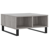 Coffee Table Grey Sonoma 60x60x30 cm Engineered Wood 827050