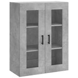 Wall Mounted Cabinet Concrete Grey 69.5x34x90 cm 828488