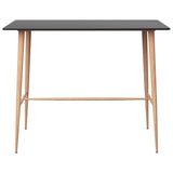 7 Piece Bar Set Black 3057479