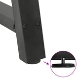 Dining Table Legs A-Shaped 2 pcs Anthracite 90x cm Steel 4012862