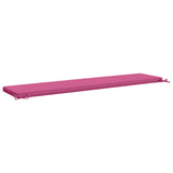 2-Piece Bench Cushions SOEST 2 pcs 100% Polyester Pink 949187